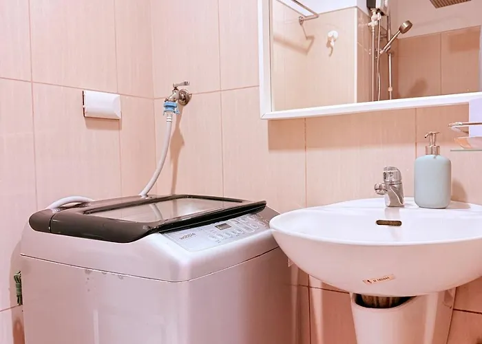 アパート Serenity With Fast Wifi Near Moa By One Guest Place マニラ市